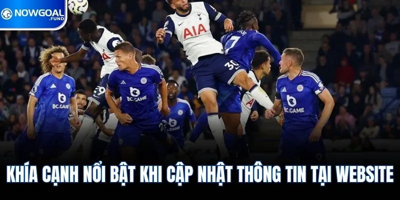Khía cạnh nổi bật khi cập nhật thông tin tại website