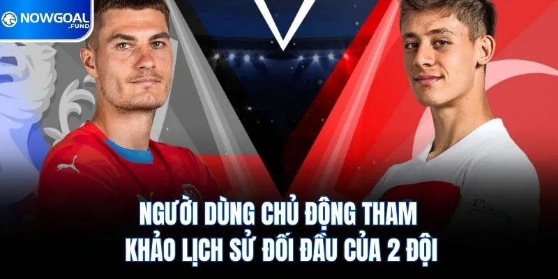 Người dùng chủ động tham khảo lịch sử đối đầu của 2 đội